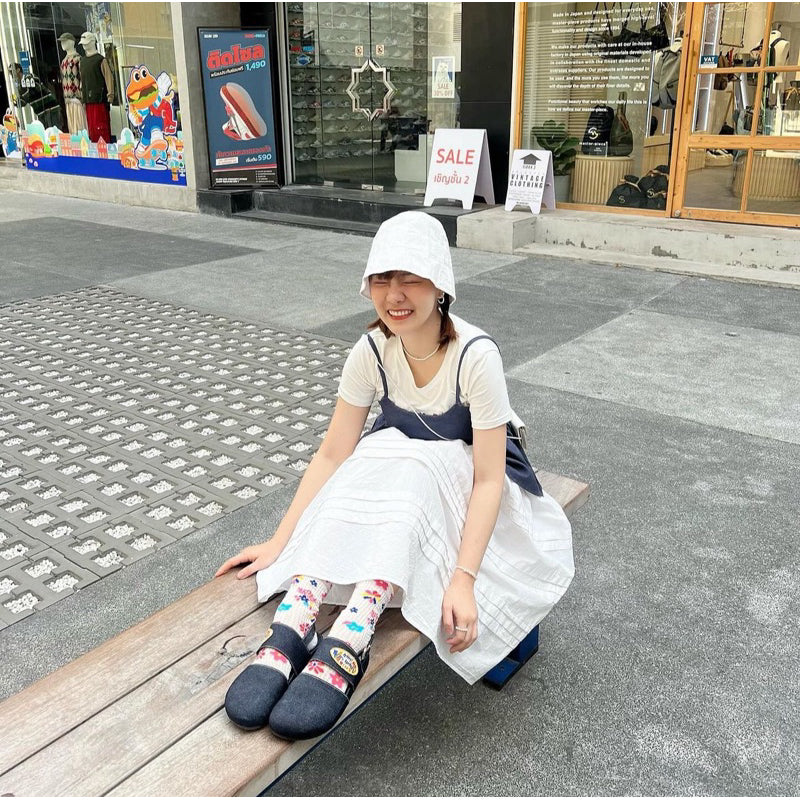 kuudoo Denim Spring Sandal - Heels/Flat (size 35~45 available)