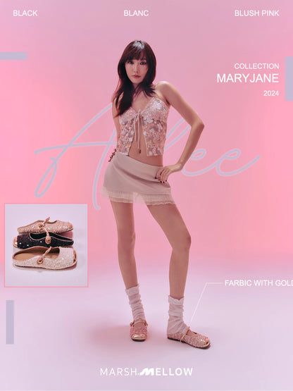 Marshmellow AILEE Mary Jane Flat