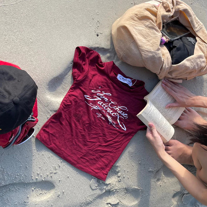 Molly chasing baby tee / 4colors