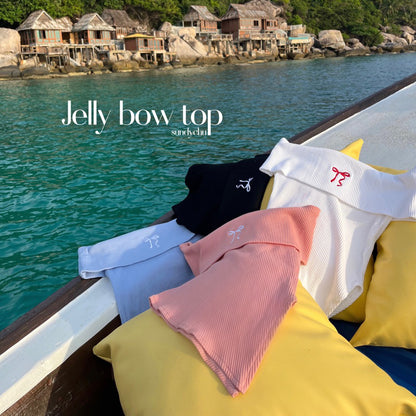 SUNDYCHU Jelly Bow Top - 4colors