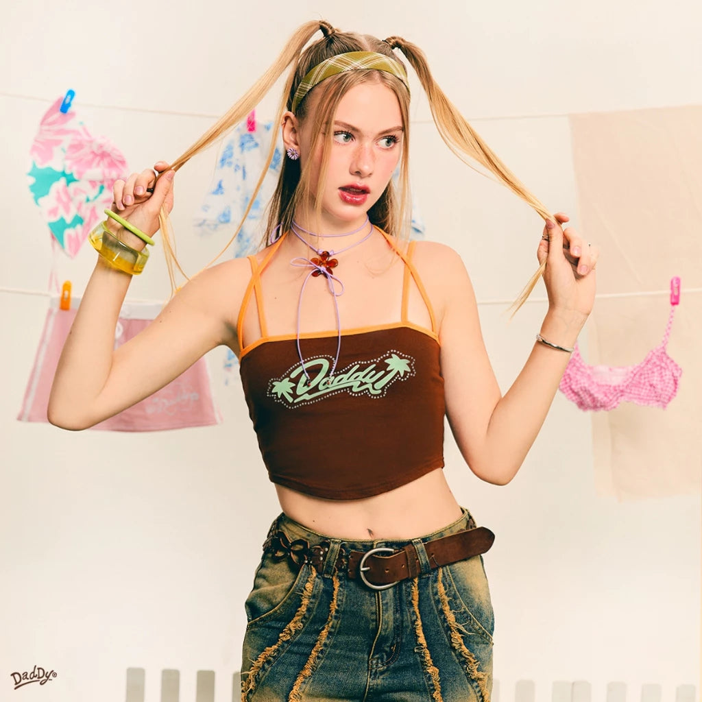 Daddy West Bay Crop Top / 3colors