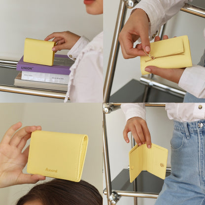 Demi Bi-fold Wallet (Epsom耐刮真皮) - 4colors