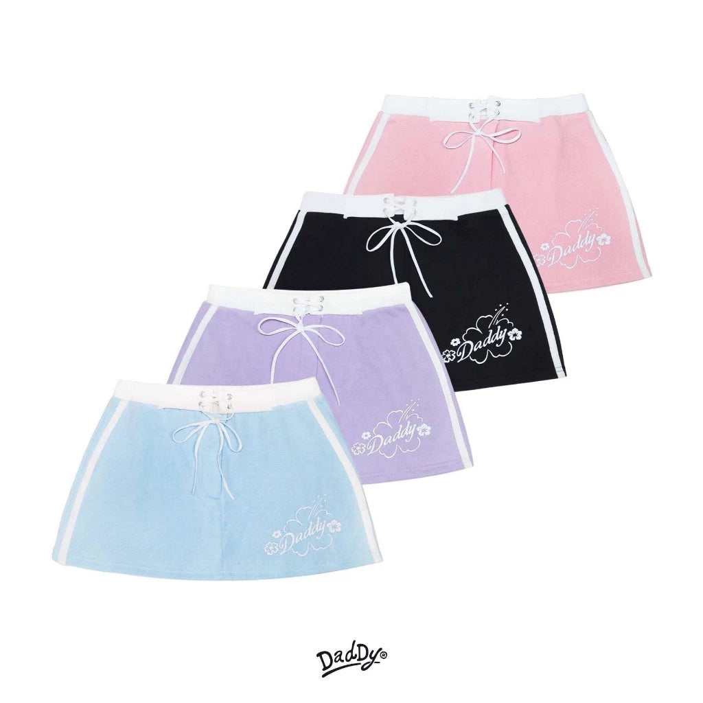 Daddy Hibiscus Skirt  / 4colors