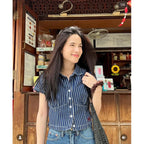 Lilly Stripe Shirt / 2colors