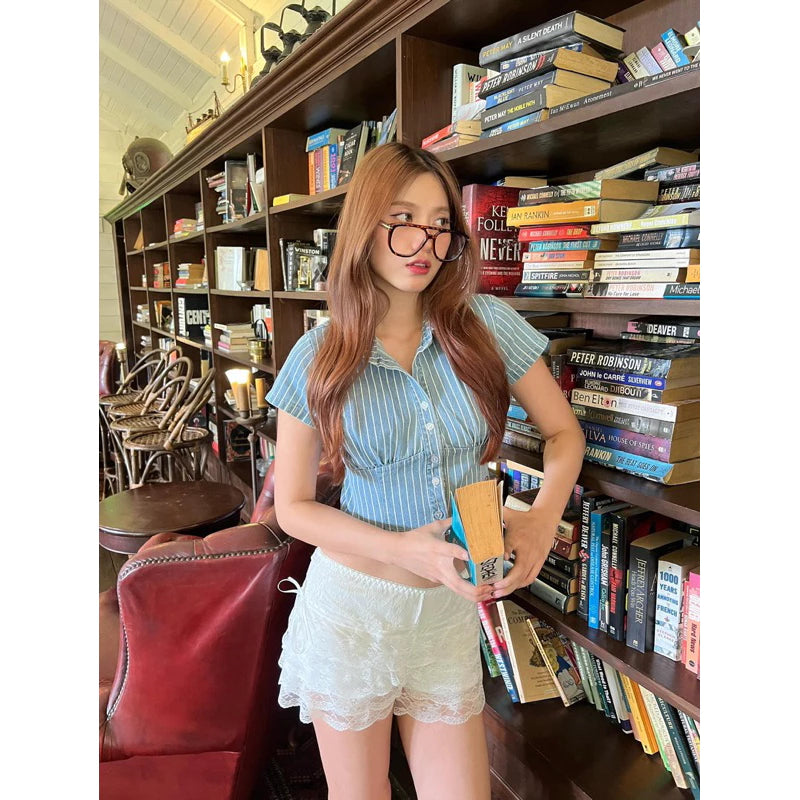 Lilly Stripe Shirt / 2colors