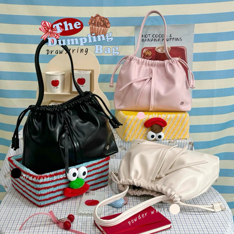 [獨家代理🎀] 抽繩版✨ the Dumpling Bag (drawstring) - 5colors