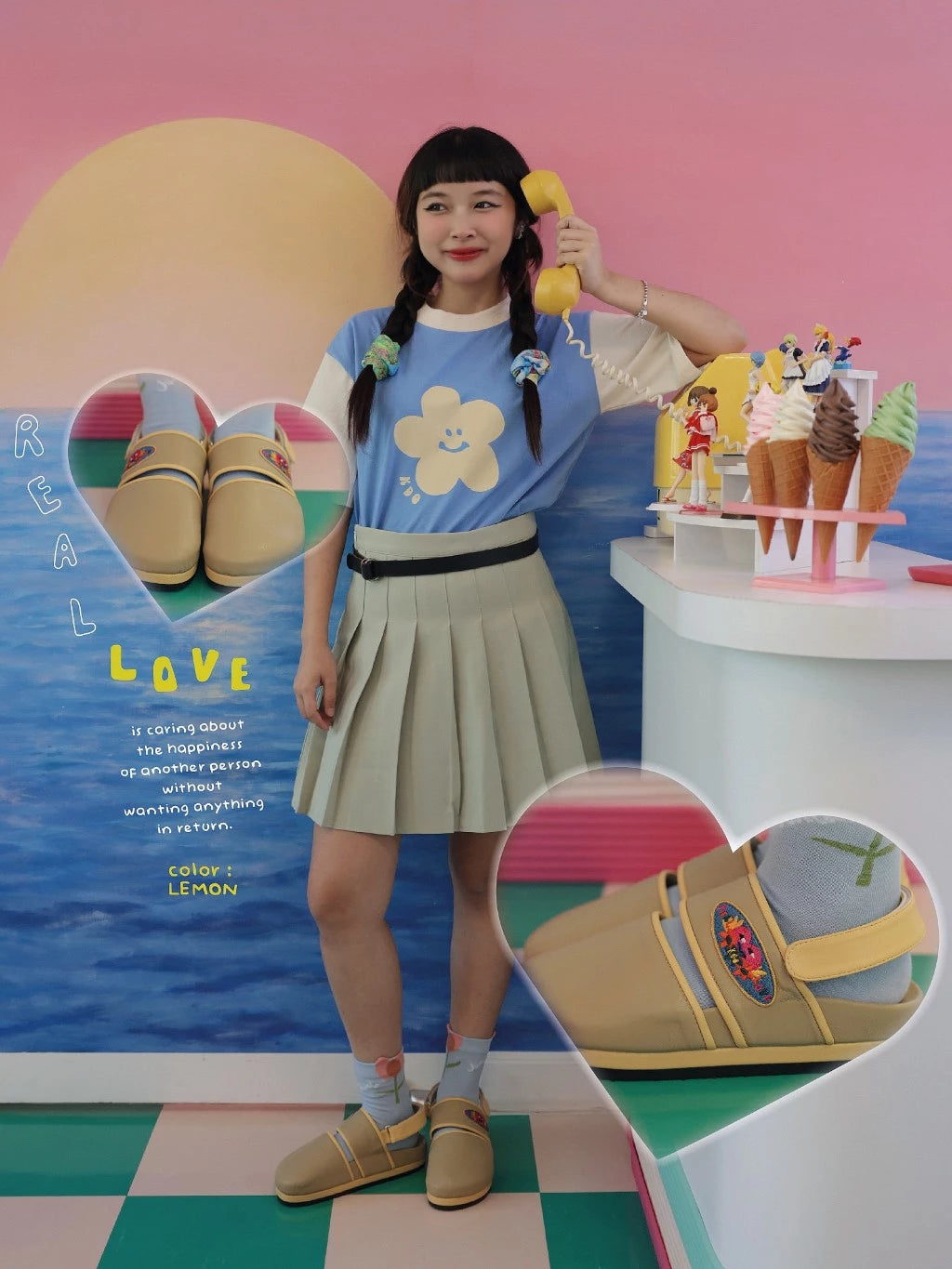 kuudoo Real Love Sandals (size 35~45 available)