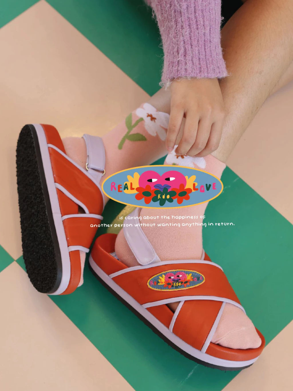 kuudoo Real Love X Sandals (size 35~45 available)