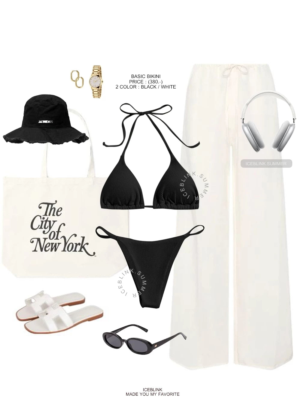 iceblink Basic Bikini - 2colors