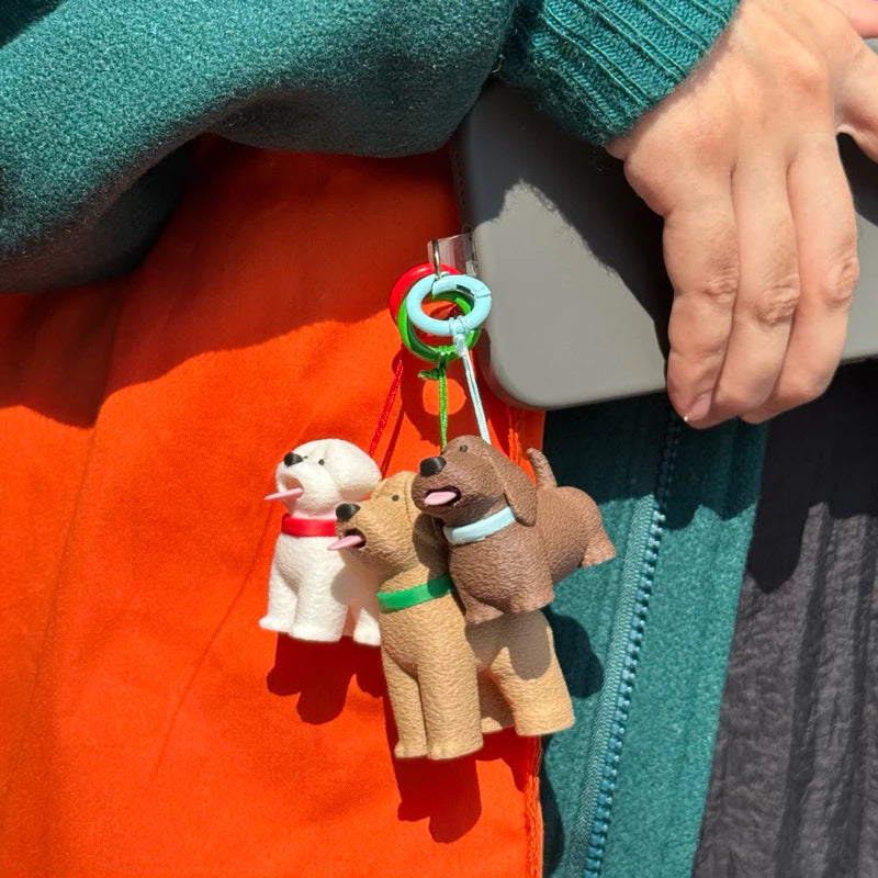 [th] hot dogs keychain / 3 characters