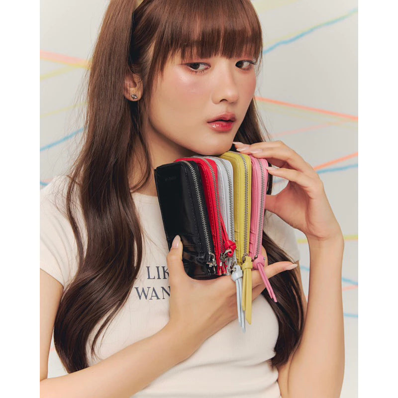 Vegan Leather Darling Card Wallet / 5colors