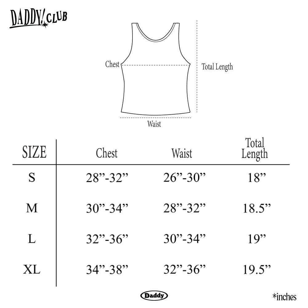 Daddy Jess Tank Top / 4colors