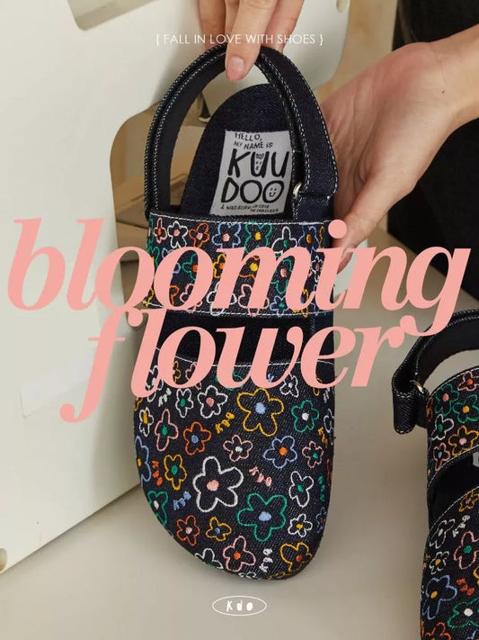 kuudoo Blooming Flower Sandals (size 35~45 available)