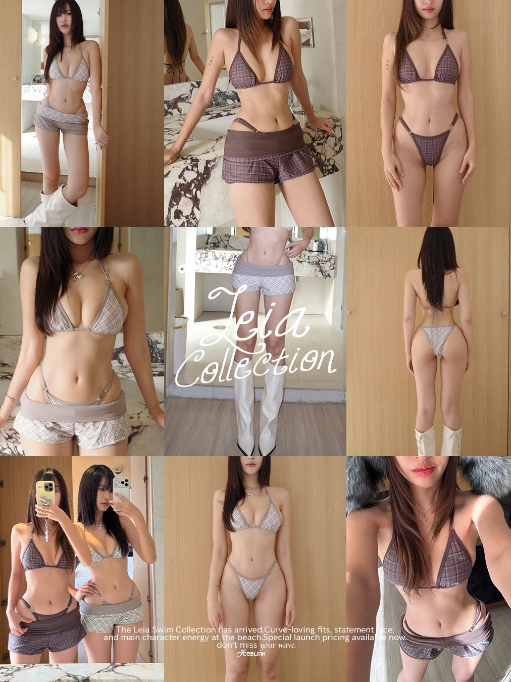 [iceblink] Leia Collection Bikini (3件套) - 2colors