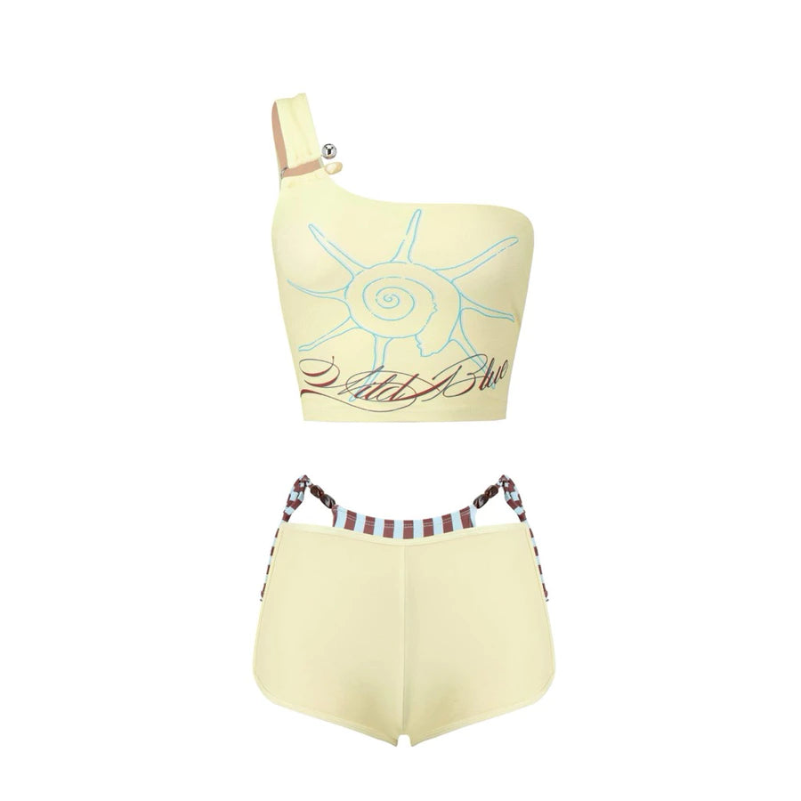 [WILDBLUE YONDER] SHELLY 2-PIECE_2 COLORS