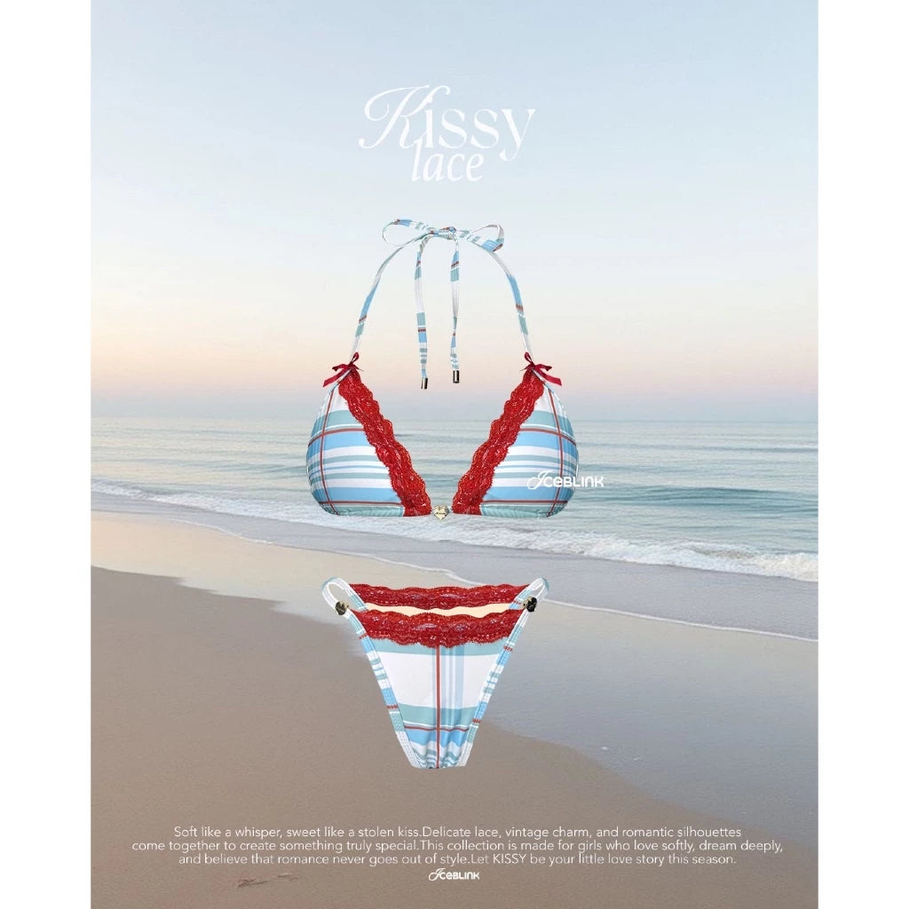 [iceblink] Kissy Lace Bikini - 2patterns