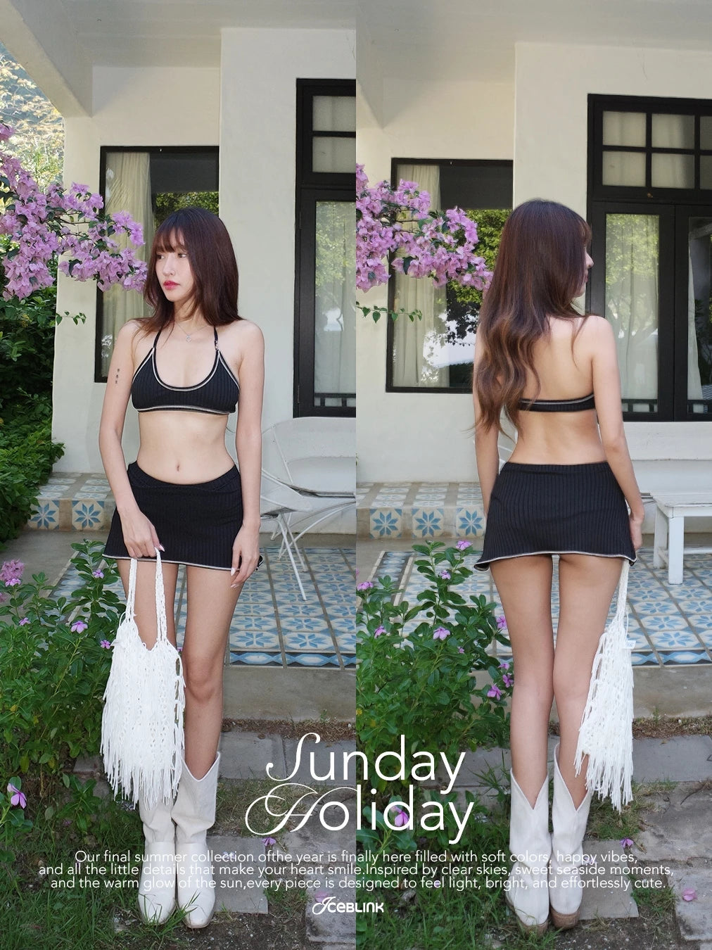 [iceblink] Sunday Holiday Bikini - 2colors