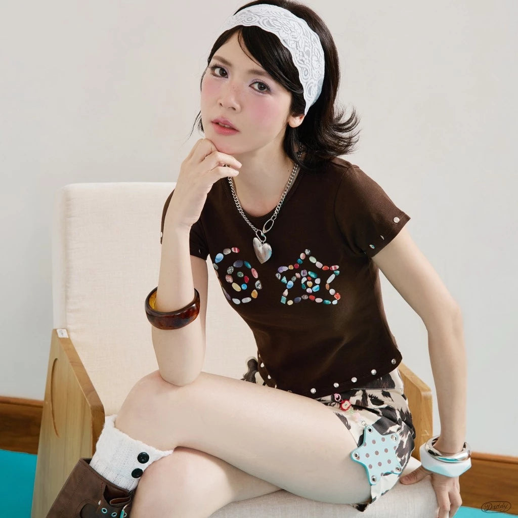 [Daddy and the muscle academy] Lucky Stone Baby Tee
