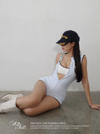 [iceblink] Ace suit sporty serve (one-piece) - 2colors