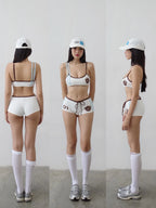 [iceblink] Play set sporty serve (two-pieces) - 2colors