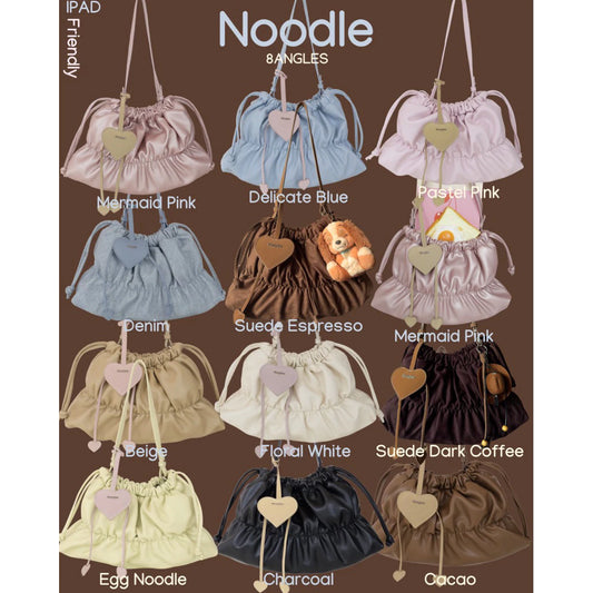 2-way Noodle Medium Bag / 10colors