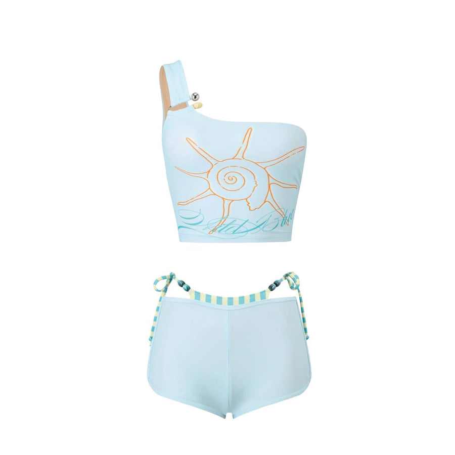 [WILDBLUE YONDER] SHELLY 2-PIECE_2 COLORS