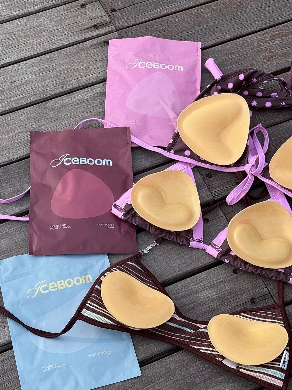 icebloom 雙面矽膠黏貼胸墊 💗 - 3款選擇
