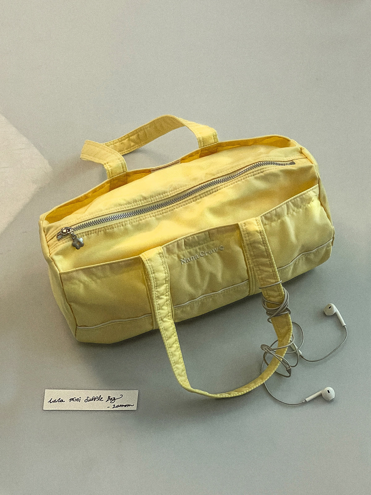 NANACREW MINI DUFFLE BAG - LEMON