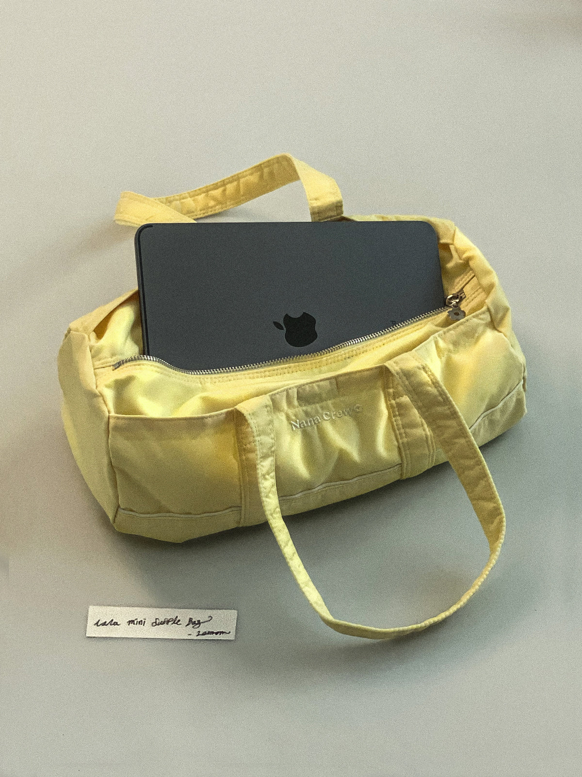 NANACREW MINI DUFFLE BAG - LEMON